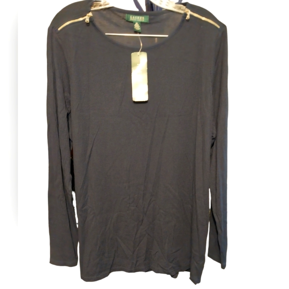 NWT Lauren Ralph Lauren Blouse 2X